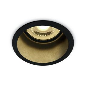 ONE Light Semi Trimless Dark Light - Einbaustrahler - Ø 68 mm, Ø 62 mm Einbaumaß - schwarz