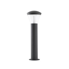 Faro Shelby - Gartenleuchte - Ø 19 x 63 cm - 10W LED inkl. - IP65 - dunkelgrau