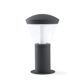 Faro Shelby - Gartenleuchte - Ø 19 x 33 cm - 10W LED inkl - IP65 - dunkelgrau