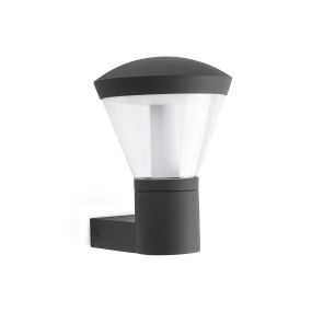 Faro Shelby - Wandleuchte - 19 x 24 x 27 cm - 10W LED inkl - IP44 - dunkelgrau