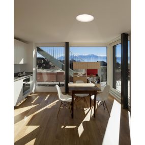 Faro Luan - Einbaustrahler - Ø 415 mm, Ø 375 mm Einbaumaß - 40W LED inkl. - IP44 - matt weiß