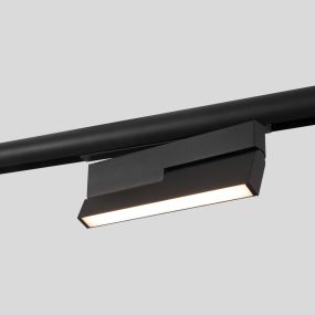Nova Luce Harn 24V - Leuchte für Magnetprofilsystem - 24,5 x 11 cm - 15W LED inkl. - sandschwarz