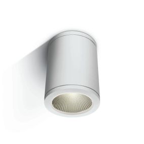 ONE Light Outdoor Ceiling Cylinders - Außen-Deckenleuchte - Ø 8 x 10,5 cm - 6W LED inkl. - IP54 - weiß