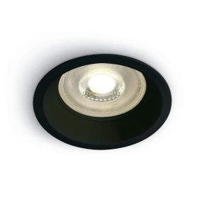ONE Light - Einbaustrahler - Ø 69 mm, Ø 62 mm Einbaugröße - schwarz