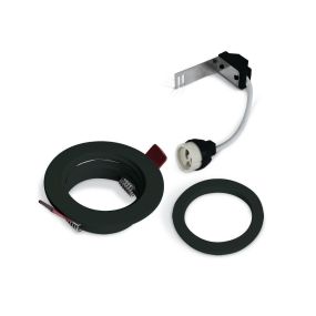 ONE Light Dual Ring Range - Einbaustrahler - Ø 80 mm, Ø 68 mm Einbaugröße - schwarz