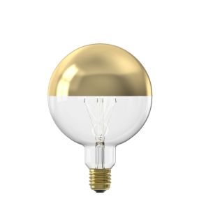 Calex LED Vollglas-Glühbirne - Ø 12,5 x 17,6 cm - E27 - 4W dimmbar - 1800K - gold
