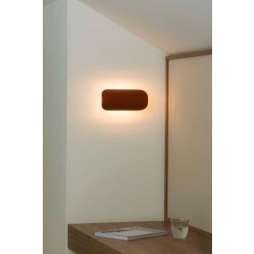 Faro Novo 250 - Wandleuchte - 10,8 x 6,7 x 25 cm - 5W LED inkl. - terracotta