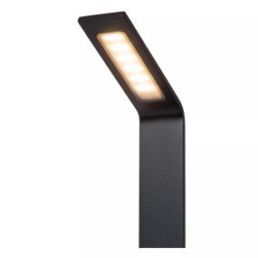 Lucide Lawford - Gartenleuchte - 15 x 9,5 x 60 cm - 6W LED inkl. - IP54 - schwarz