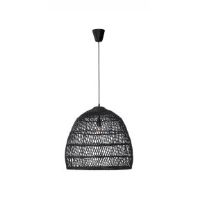 Nova Luce Destin - Pendelleuchte - Ø 53 x 250 cm - schwarz
