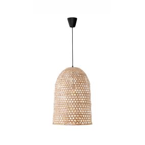 Nova Luce Aurora - Hängeleuchte - Ø 40,5 x 250 cm - braun und schwarz