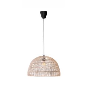 Nova Luce Melody - Hängeleuchte - Ø 40 x 250 cm - braun und schwarz