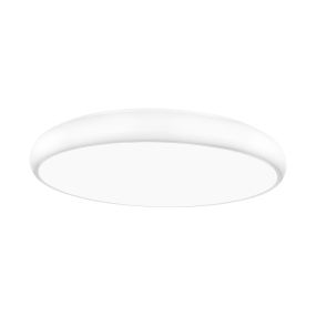 Nova Luce Gap - Deckenleuchte - Ø 41 x 9 cm - 38W LED inkl. - weiß