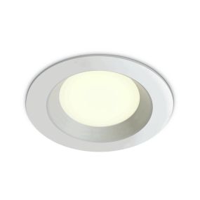 ONE Light - Einbaustrahler - Ø 90 mm, Ø 68 mm Einbaugröße - inkl. 3W LED - weiß - Lichtfarbe warmweiß