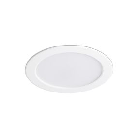 Faro Ted - Einbaustrahler - Ø 180 mm, Ø 150 mm Einbaumaß - inkl. 15W LED - IP44 - mattweiß