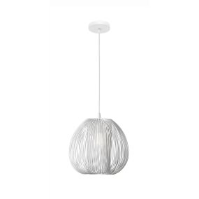 Nova Luce Desire - Hängeleuchte - Ø 28 x 250 cm - weiß