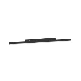 Nova Luce Pec 24V - Leuchte für Magnetprofilsystem - 50 x 3 cm - 13W LED inkl. - sandschwarz