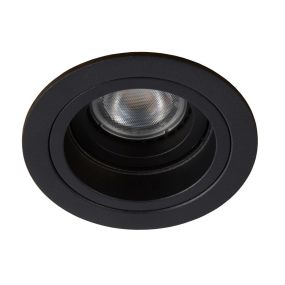 Lucide Embed - Einbaustrahler - Ø 91 mm, Ø 83 mm Einbaugröße - schwarz