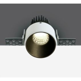 ONE Light - The Trimless Mini Range - Einbaustrahler - Ø 35 mm, Ø 40 mm Einbaugröße - 3W dimmbare LED inkl. - weiß und schwarz