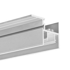 Klus FOLED-SUF - LED-Einbauprofil für abgehängte Decken - 2,69 cm Fensterbreite - Aluminium