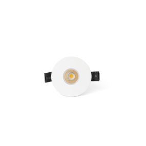 Faro Lox – einbauspot – Ø 60 mm, Ø 55 mm einbaumaß – 9W dimmbare LED inkl. – weiß