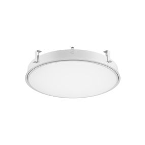 Nova Luce Perfect Profile Trimless - Einbaustrahler - Ø 1045 mm, 1030 mm Einbaumaß - 120W dimmbare LED inkl. - 3000K - weiß
