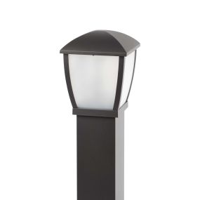 Faro Wilma - Gartenpfosten - 22,5 x 22,5 x 82 cm - IP44 - dunkelgrau
