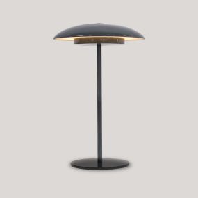 New Garden Sardinia 30 - wiederaufladbare Tischleuchte - Ø 15 x 16 cm / Ø 15 x 28 cm - 3.5W dimmbare LED inkl. - IP44 - anthrazit