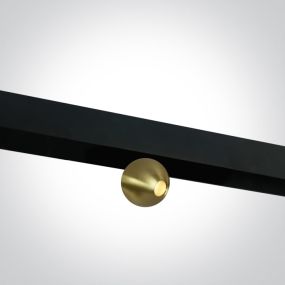 ONE Light Magnetschienensystem MINI, MIDI & MAXI - Schienenspot - Ø 5,4 x 8 cm - 7W LED inkl. - gold