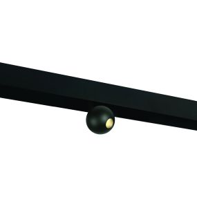 ONE Light Magnetschienensystem MINI, MIDI & MAXI - Schienenspot - Ø 5,4 x 8 cm - 7W LED inkl. - schwarz