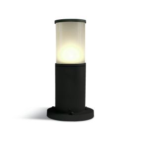 ONE Light E27 Tube Lights - Gartenleuchte - Ø 10,7 x 35 cm - IP54 - schwarz