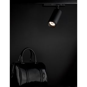 Nova Luce Lavish - 3-Phasen-Schienenstrahler - 16 x 6 x 20 cm - 24W LED inkl. - sand-schwarz