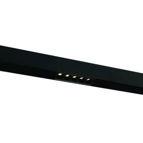 ONE Light Magnetschienensystem MAXI - linear - Schienenspot - 13,8 x 3,7 x 4,7 cm - 12W LED inkl. - schwarz