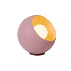 Lucide Doredos - Tischleuchte - Ø 20 x 20 cm - rosa