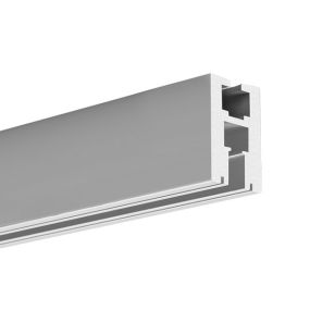 Klus EX-ALU - LED-Profil für Glaswände mit einer Dicke von 6 mm - 2,15 x 3,44 cm - Aluminium