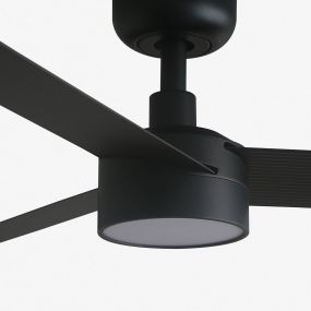 Faro Cruiser S – Deckenventilator mit Licht und Fernbedienung – Ø 106 cm – 18W LED inkl. – schwarz