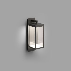 Faro Kerala - Wandleuchte - 12 x 17 x 38 cm - 13W LED inkl. - IP54 - dunkelgrau