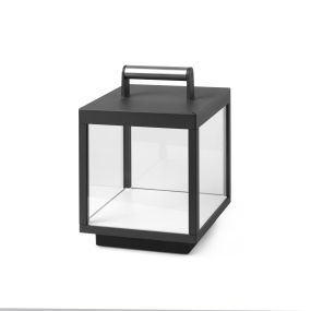 Faro Task - tragbare Lampen - 18 x 18 x 26,8 cm - 5W LED inkl. - IP54 - dunkelgrau