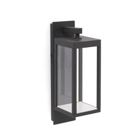 Faro Kerala - Wandleuchte - 12 x 17 x 38 cm - 13W LED inkl. - IP54 - dunkelgrau