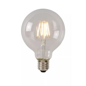 Lucide LED Klasse A Glühlampe - Ø 8 x 12,2 cm - E27 - 7W nicht dimmbar - 2700K - transparent