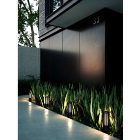 Nordlux Aludra 45 N - Gartenleuchte - Ø 12,4 x 45,4 cm - IP44 - schwarz