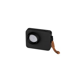 Nova Luce Kedros - Tischleuchte -  14 x 11 x 5 cm - 3W dimmbar LED inkl. - schwarz