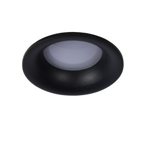 Lucide Ziva - Einbauspot - Ø 84 mm, Ø 75 mm Einbaugröße - IP44 - schwarz