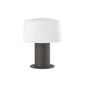 Faro Muffin - Gartenleuchte - Ø 20 x 25,9 cm - IP44 - dunkelgrau