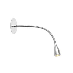 Faro Loke - Wandleuchte - 32 x 8 cm - 3W LED inkl. - Chrom poliert