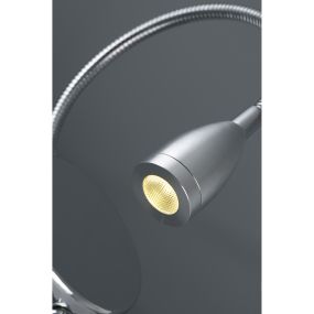 Faro Loke - Wandleuchte mit Schalter - 3 x 32 cm - 3W LED inkl. - Chrom poliert