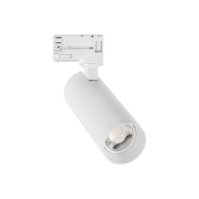Nova Luce Monvel - 3-Phasen-Schienenstrahler - 7 x 6 x 15 cm - 15W LED inkl. - sandweiß
