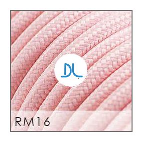 Daylight Italia - Textilkabel - pro 100 cm - Babyrosa