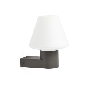 Faro Mistu - Wandleuchte - 18 x 19 x 22 cm - IP44 - dunkelgrau