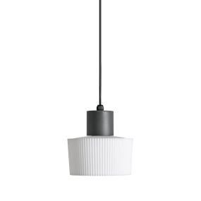 Faro Muffin - Hängeleuchte - Ø 22 x 155 cm - IP44 - dunkelgrau