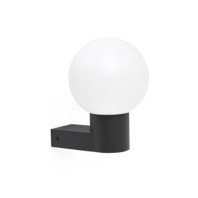 Faro Moon - Wandleuchte - 18 x 19,5 x 26 cm - IP44 - dunkelgrau